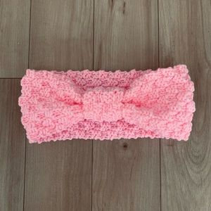 Handmade Ballet Pink Knit Headband